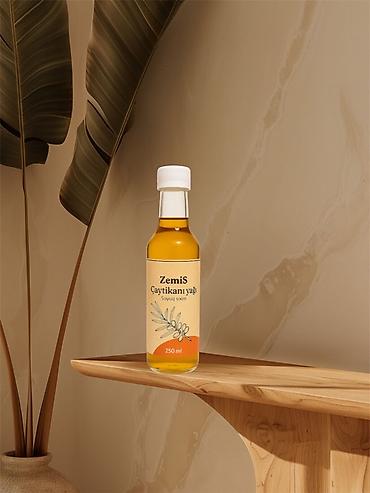 yağlar: ZemiS Çaytikanı yağı – soyuq sıxım, 250 ml - Tərkib: 100% çaytikanı — 1