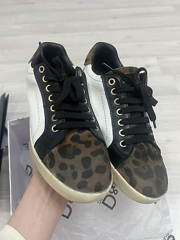 saint lauren: Кроссовки, 39, Dolce & Gabbana, Б/у, цвет - Белый, Платная доставка, Самовывоз — 2