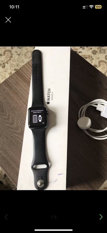 эпл вотч 7 серия: Продаю Apple Watch 3 series 38 mm Все работает все родное! Экран на