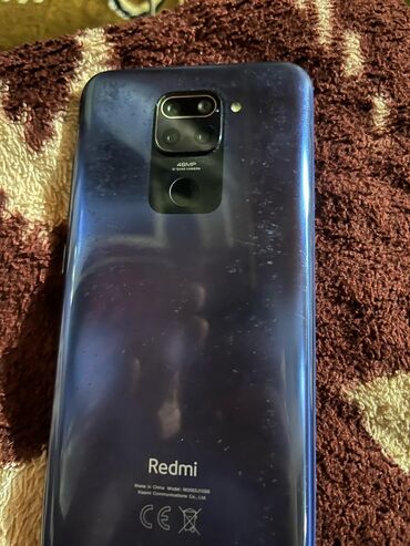 xiaomi redmi 7a qiymeti: Xiaomi Redmi Note 9, 128 GB, rəng - Göy, 
 İki sim kartlı, Face ID, Barmaq izi