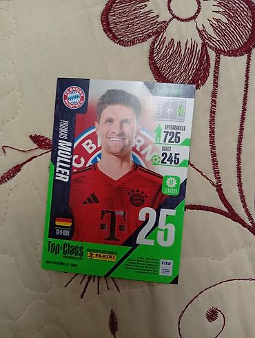 müller: Panini Top Class futbol kartı – Thomas Müller (FC Bayern München) - — 2