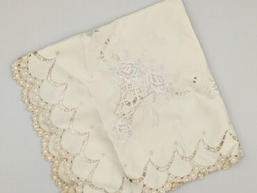 PL - Tablecloth 78 x 78, color - Beige, condition - Very good