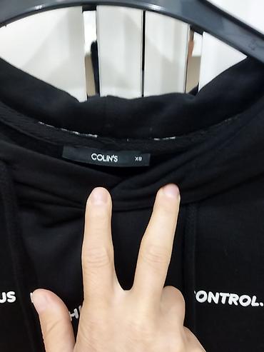 sweatshirt: Svitşot, ColinS, XS, rəng - Qara — 2