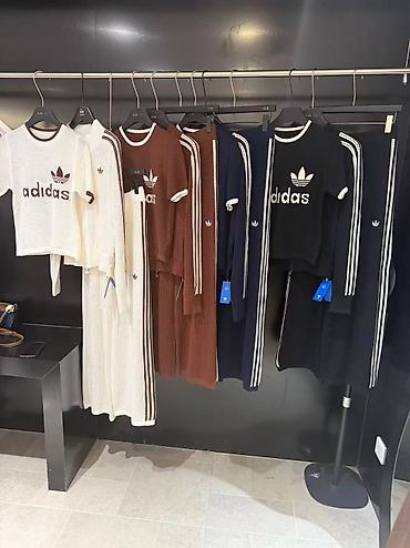 фирменные adidas: Мужской спортивный костюм, L, Adidas, Новый, цвет - Белый, Платная доставка — 6