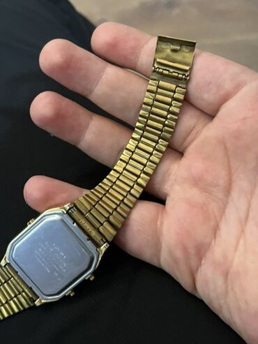 шафран диет оригинал: İşlənmiş, Qol saatı, Casio, rəng - Qızılı