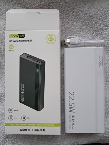 новые мобильные телефоны: Мощный Power Bank HOCO BN-85, 22.5W Продаю новый портативный