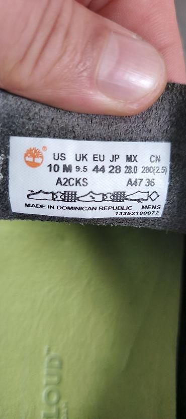 Ayaqqabılar: Кожаные макасины Американского бренда Timberland. Размер 43 — 9