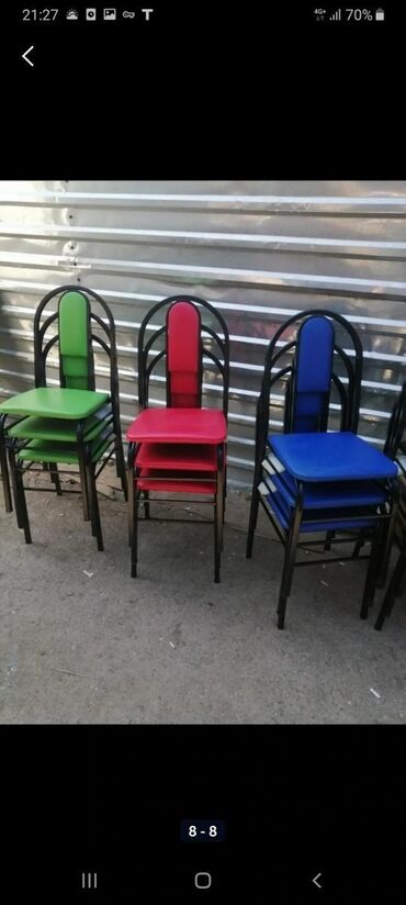 Stullar: Stul stol 13 azn 20 azn dek Istediyiniz Rengde Kojadan ve Parcadan — 16