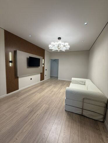 село раздольное бишкек: 53 м², С мебелью