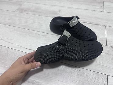 шлёпанцы: Сабо, 40, 40.5, 41, Fashion, Новый, цвет - Черный, Самовывоз — 2