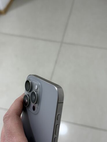 Apple iPhone: IPhone 15 Pro Max, Б/у, 1 ТБ, Natural Titanium, Коробка, В рассрочку, 89 % — 2