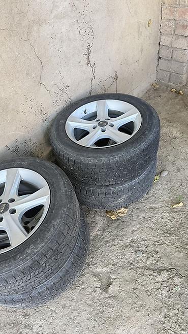 tir: Колеса в сборе 205 / 60 / R 16, Зима, Б/у, Комплект, Литые, отверстий - 5 — 1