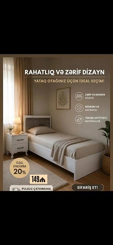 rəsm seti: Rahatlıq və zərif dizaynlı tək nəfərlik çarpayı seti - Zərif və — 1