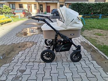 Коляски: Коляска для двойни RIKO Basic (2 в 1) - Формат «бок о бок»: две — 4