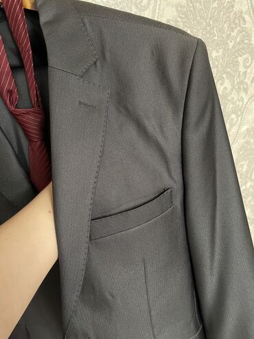 льняной пиджак мужской: Костюм цвет - Серый
