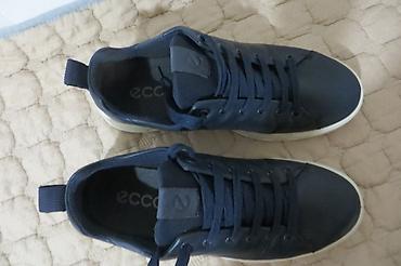 air max thea: ECCO Street 720GTX BR 41 muske teget plave patike materijal koza — 6