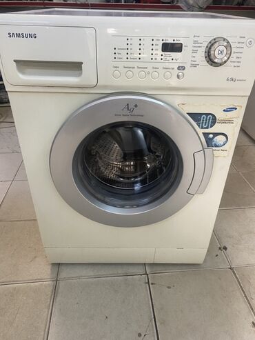 tikiş maşın ustası: Paltaryuyan maşın Samsung, 6 kq, Avtomat, Qurutmasız, Kredit yoxdur