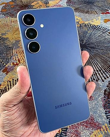 samsung kohnə: Samsung Galaxy S25 FE, 256 GB, rəng - Mavi, Düyməli, Sensor, Barmaq izi — 1