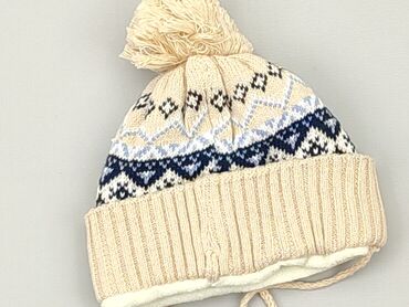 czapka zimowa dla noworodka chłopca: Czapka, stan - Bardzo dobry