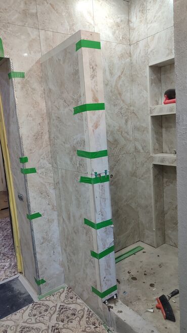 Укладка плитки: Подготовка стен для укладки, Подготовка стен для грунтовки, Резка плитки | Керамическая плитка, Керамогранитая плитка, Мозаичная плитка | Вертикальная укладка, Диагональная укладка, Горизонтальная укладка Больше 6 лет опыта — 13