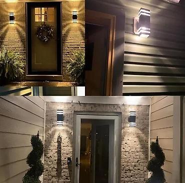 Rasveta: Fasadna lampa fasadu BAŠTU BAŠTE 2x E27 IP65. 11-20% PROLEĆNA — 4