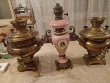 antik samovar alıram: Qədim Samavarlar satılır hər biri 550₼ Ləmpe 3000₼