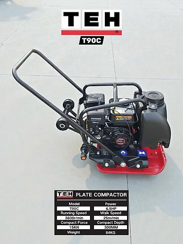 teh: Виброплита TEH T90C - Тип: бензиновая виброплита (plate compactor) - — 1