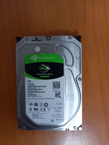 корпус компа: Накопитель, Новый, HDD, 2 ТБ, Для ПК