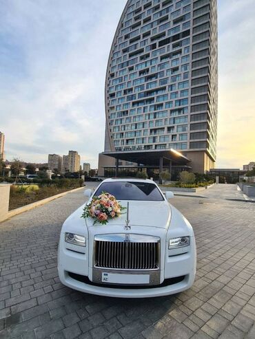 Nəqliyyat vasitəsinin icarəsi: Rollse Royce Ghost white Toy, Nişan və digər tədbirlər üçün sifariş -da lalafo.az — 3 Nəqliyyat vasitəsinin icarəsi: Rollse Royce Ghost white Toy, Nişan və digər tədbirlər üçün sifariş — 3