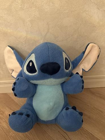 mozaika oyuncaq: Teze (istifade olunmayib)Mavi “Stitch” mövzusunda plyuş oyuncaq - — 1