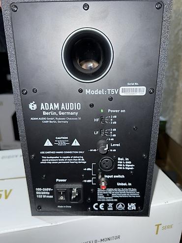 Звуковое оборудование: ADAM Audio T5V studiya monitoru - 5" woofer və U-ART lent tipli — 2