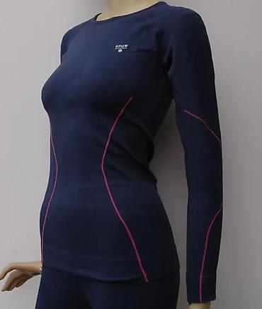 Gornji i donji deo: Ženski termo set – majica i helanke - Dvodelni termo komplet za — 2