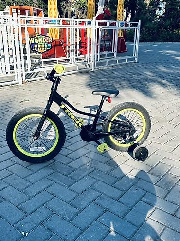 teker velosiped: Uşaq üçün velosiped və elektrikli üçtəkərli motosiklet dəsti 1) Trek — 1