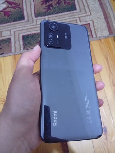 телефон fly с большим аккумулятором: Xiaomi Redmi Note 13, 256 ГБ, цвет - Черный, 
 Две SIM карты, Отпечаток пальца
