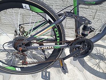 velosiped motor: İşlənmiş Şəhər velosipedi Lano, 26", sürətlərin sayı: 7, Ünvandan götürmə — 4