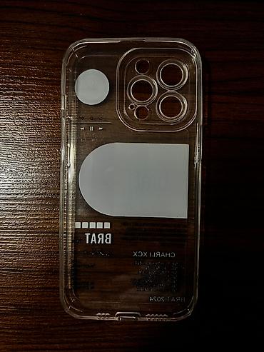 apple 13 pro adapter: Məhsul: “BRAT 2024” dizaynlı şəffaf telefon qabı - Model uyumluluğu — 2
