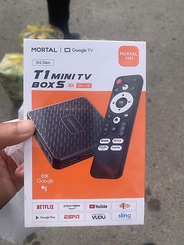 mi tv box: Yeni Smart TV boks Google TV Google TV, Rayonlara çatdırılma, Pulsuz çatdırılma, Ödənişli çatdırılma — 1