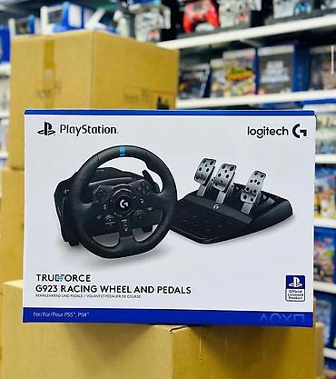 lenovo gm2 pro: Logitech G923 TRUEFORCE sükan və pedal dəsti – PlayStation üçün rəsmi — 1