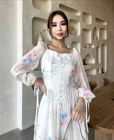 платья узбекский: Повседневное платье, Китай, Осень-весна, S (EU 36), M (EU 38)