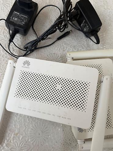 Modemlər və şəbəkə avadanlıqları: Huawei Wi‑Fi router/ONT qurğuları Xüsusiyyətlər: - Brend: Huawei - — 2