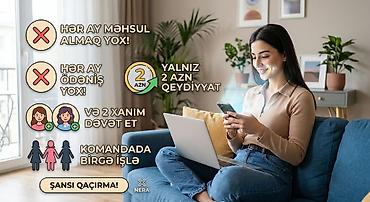 Ev köməkçiləri: Qadınlar üçün komanda əsaslı onlayn əməkdaşlıq və qeydiyyat imkanı — 1