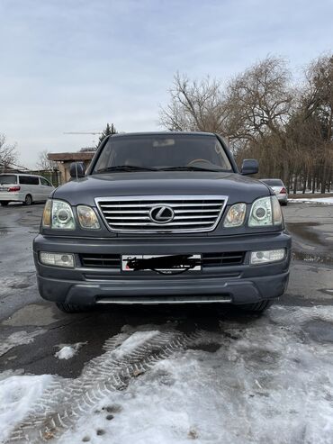 жугили машина: Lexus LX: 2003 г., 4.7 л, Автомат, Газ, Внедорожник