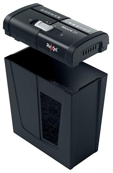 Ofis avadanlığı: Rexel Secure S5 EU Sənəd Məhvedicisi (Şredder) – 2020121EU 🟢 Rəsmi iş — 1