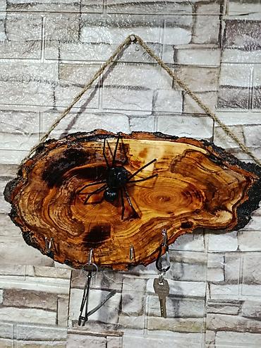 Ключницы: Декор и аксессуары из массива дерева ручной работы. - Настенная — 1