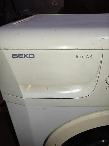 naxis masini: Paltaryuyan maşın Beko, 6 kq, İşlənmiş, Avtomat, Qurutmasız, Kredit yoxdur — 2