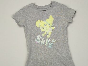 koszulka świecąca led dla dzieci: Koszulka, 8 lat, 122-128 cm, stan - Dobry