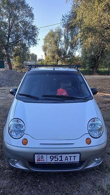 авто унаага алмашам: Daewoo Matiz: 2003 г., 0.8 л, Кол менен иштөөчү, Бензин, Хетчбек — 6