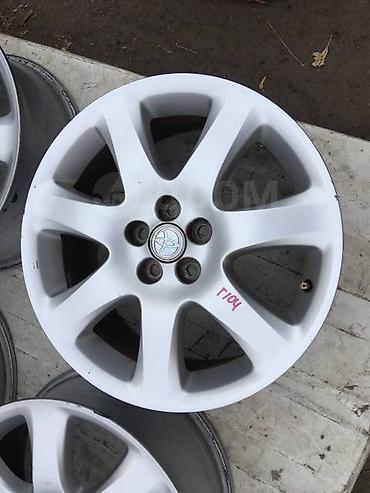каракол эвакуатор: Дисктер R 17 Toyota, тешиктери - 5, Колдонулган — 2
