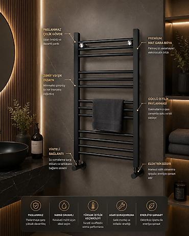 nerj vanna: ▪️Paslanmaz materialdan dəsmalqurudanlar (Nerj 304) — 6