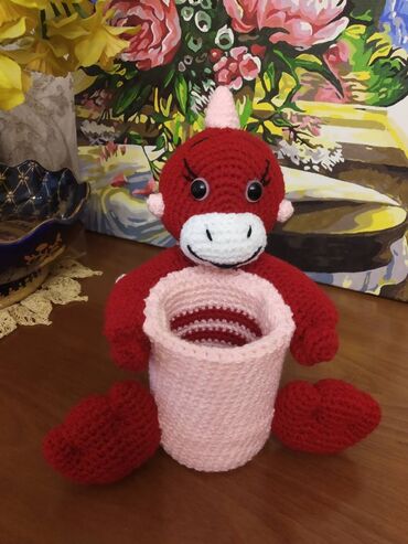 Oyuncaqlar: Əl işi .Karandaş qabı. Карандашница. Ручная работа — 12